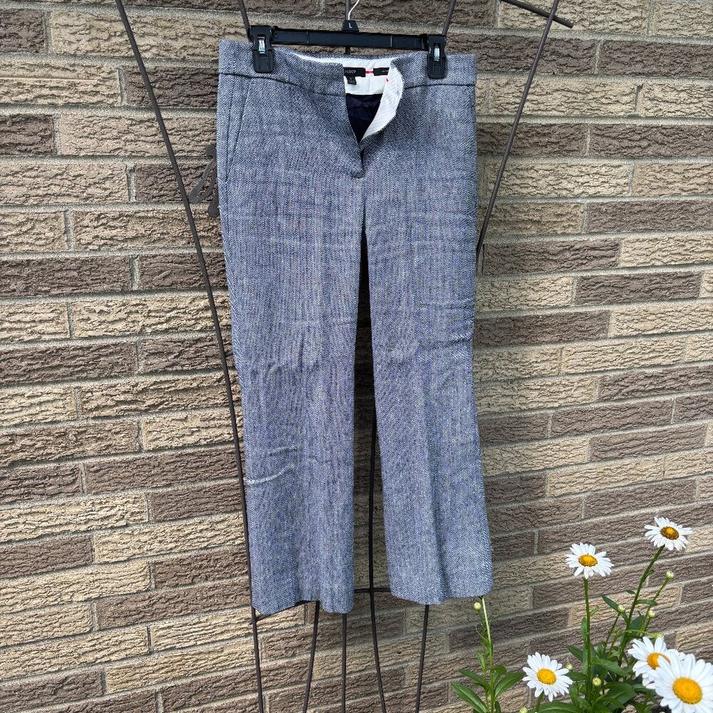 J.Crew Hayden Herringbone pants, size 4